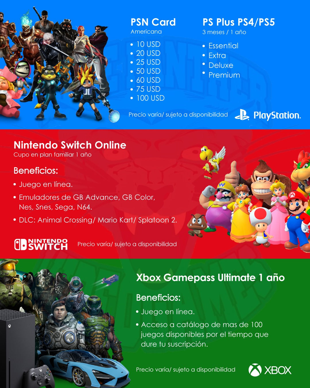 Online Nintendo Switch