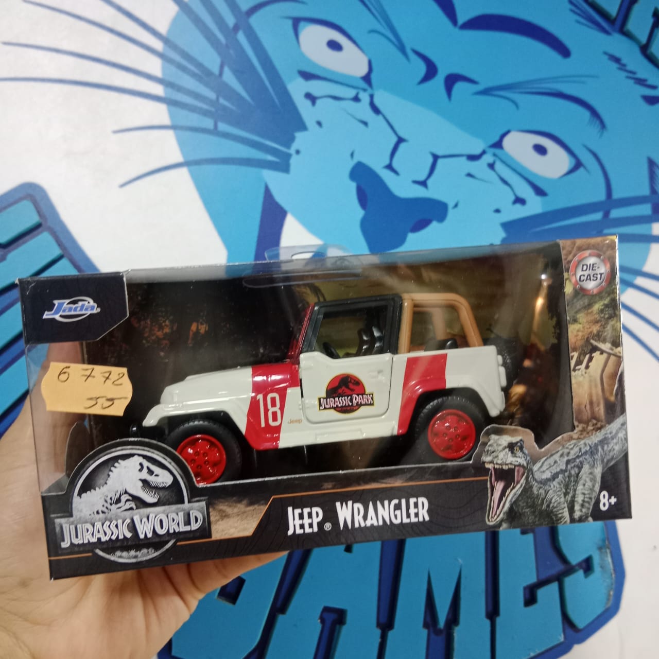 1-32 Jurasic Park Jeep Clásica