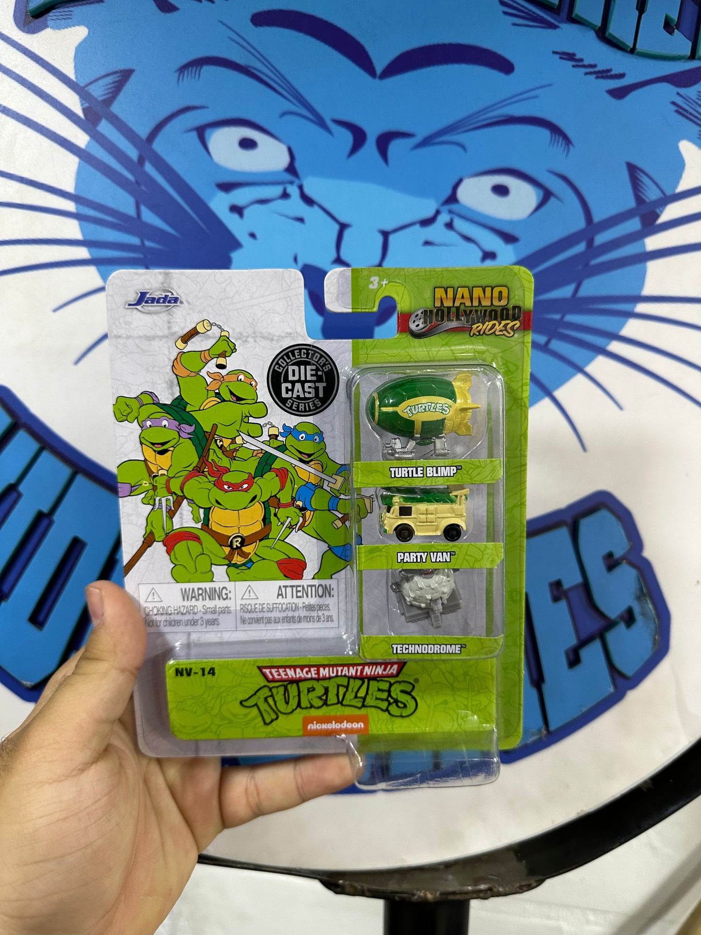 Nano Tortugas Ninja x3