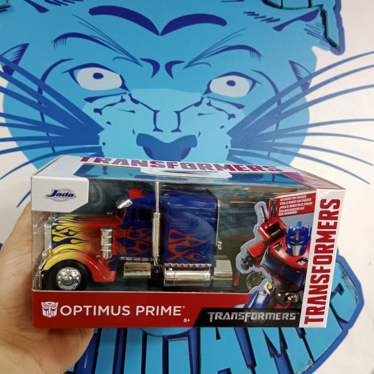 1-32 Optimus Prime Lama Fuego