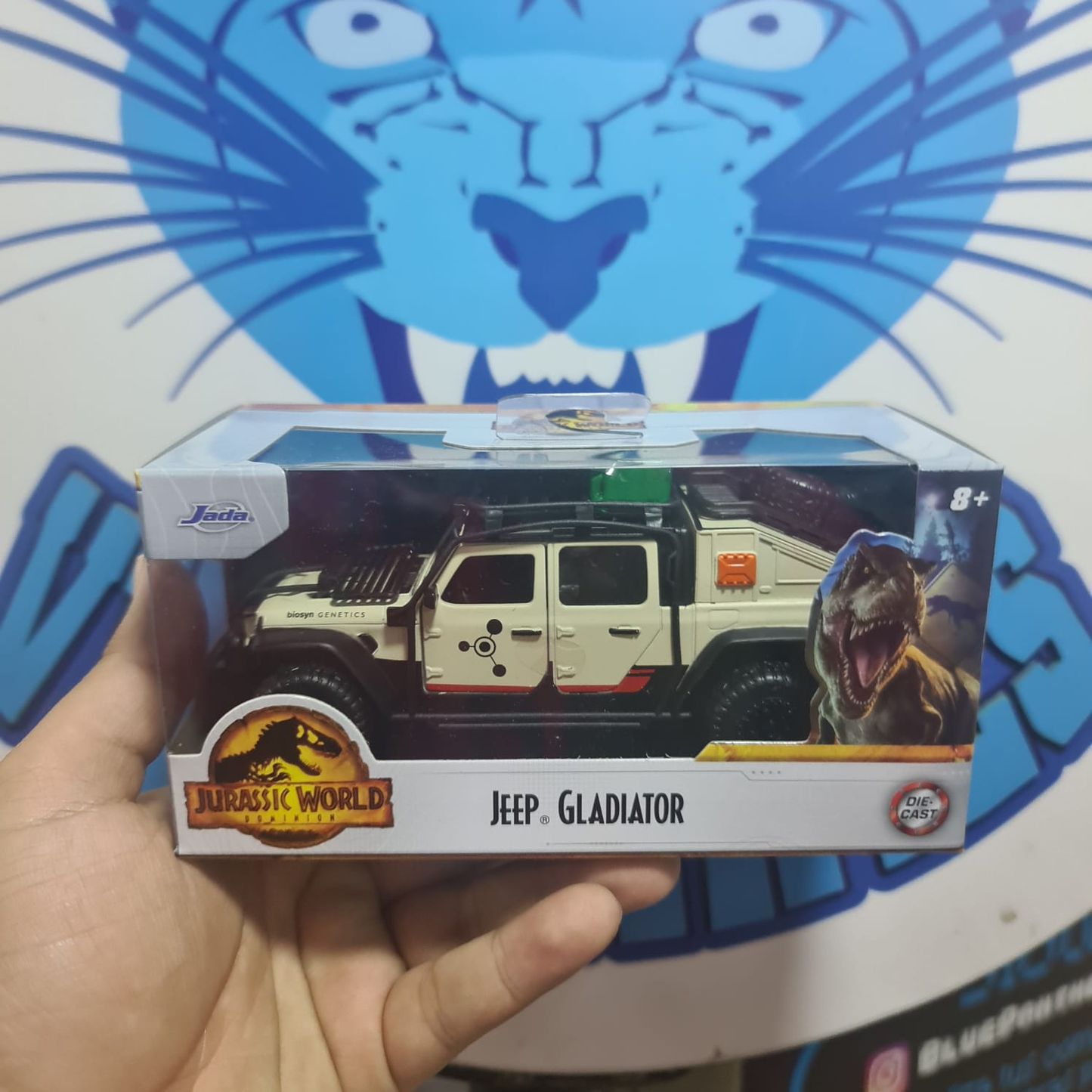 1-32 Jeep gladiator Jurasic park Jada toys