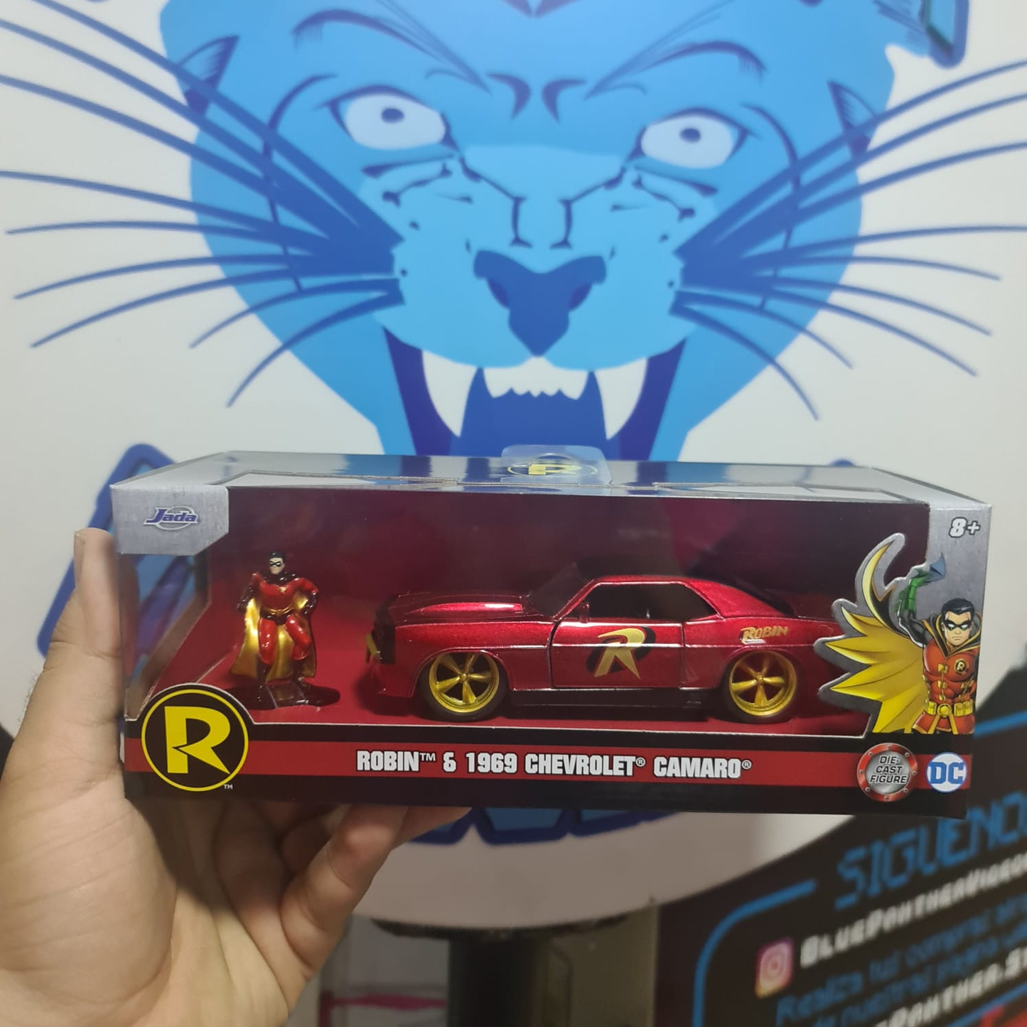 1-32 Robin 1969 con figura Jada toys