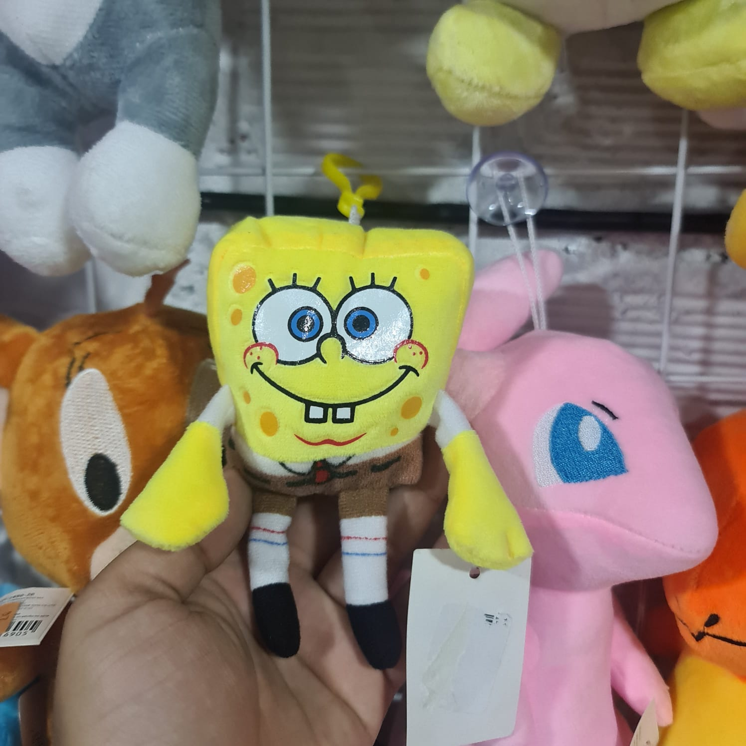 Llavero Bob Esponja peluche bluepanthervideogames