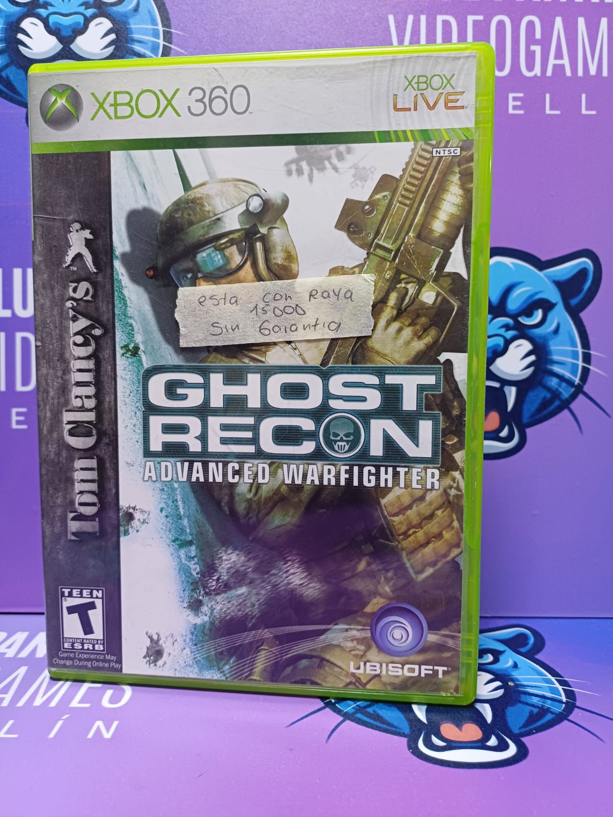 Ghost Recon Advanced Warfighter sin garantía - Xbox 360