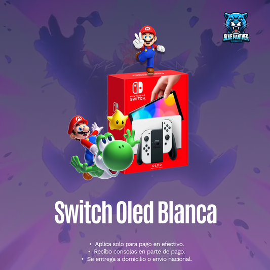 Nintendo Switch Oled Blanca usada