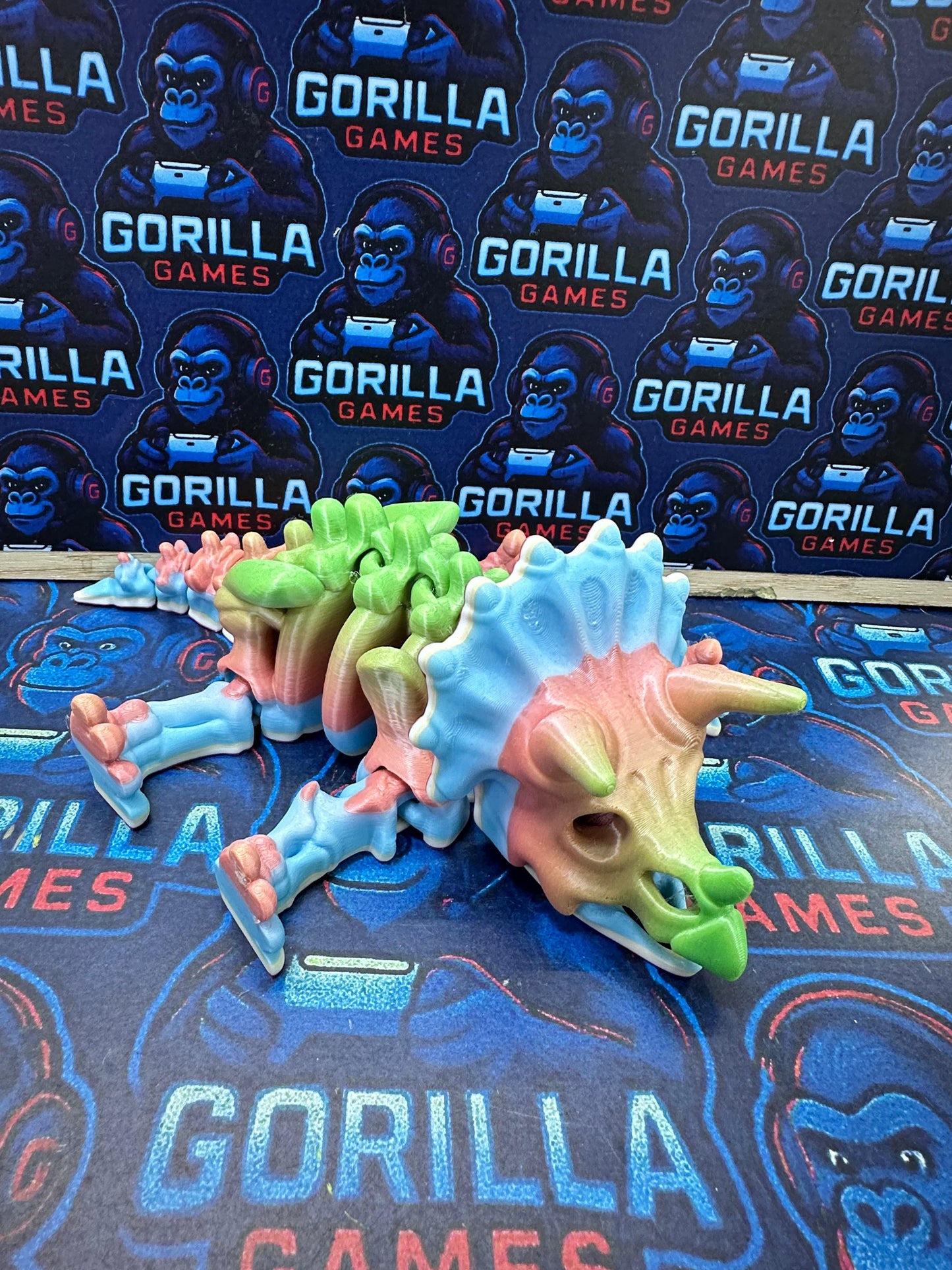 Impresión 3D triceratops