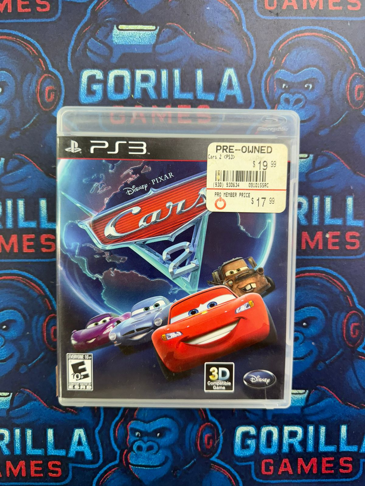 DISNEY PIZAR CARS 2 - JUEGO PS3