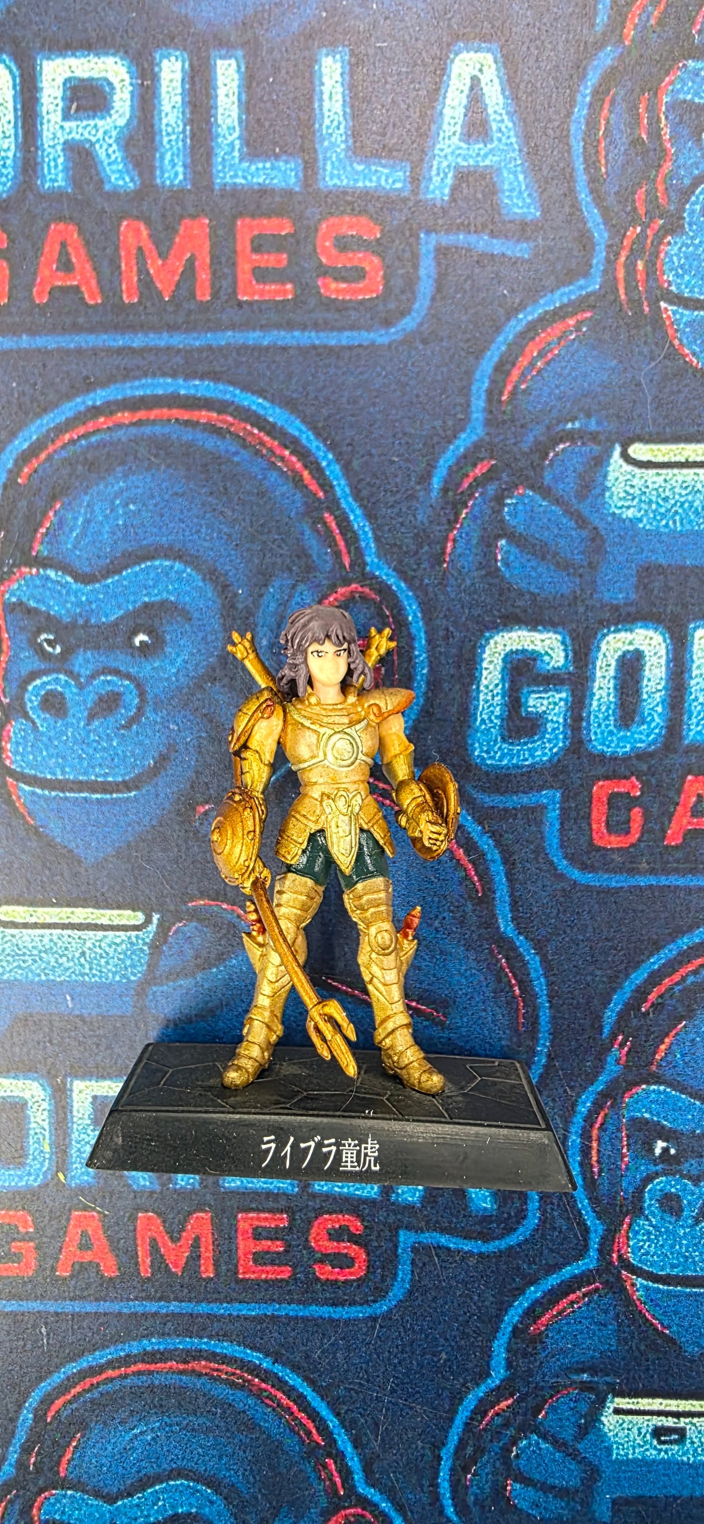 Caballeros del zodiaco mini aprox 5 cm dohko de libra