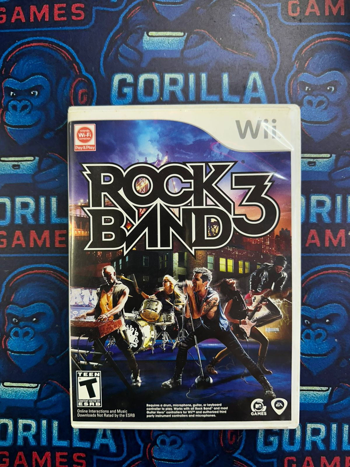 ROCK BAND 3 - JUEGO WII