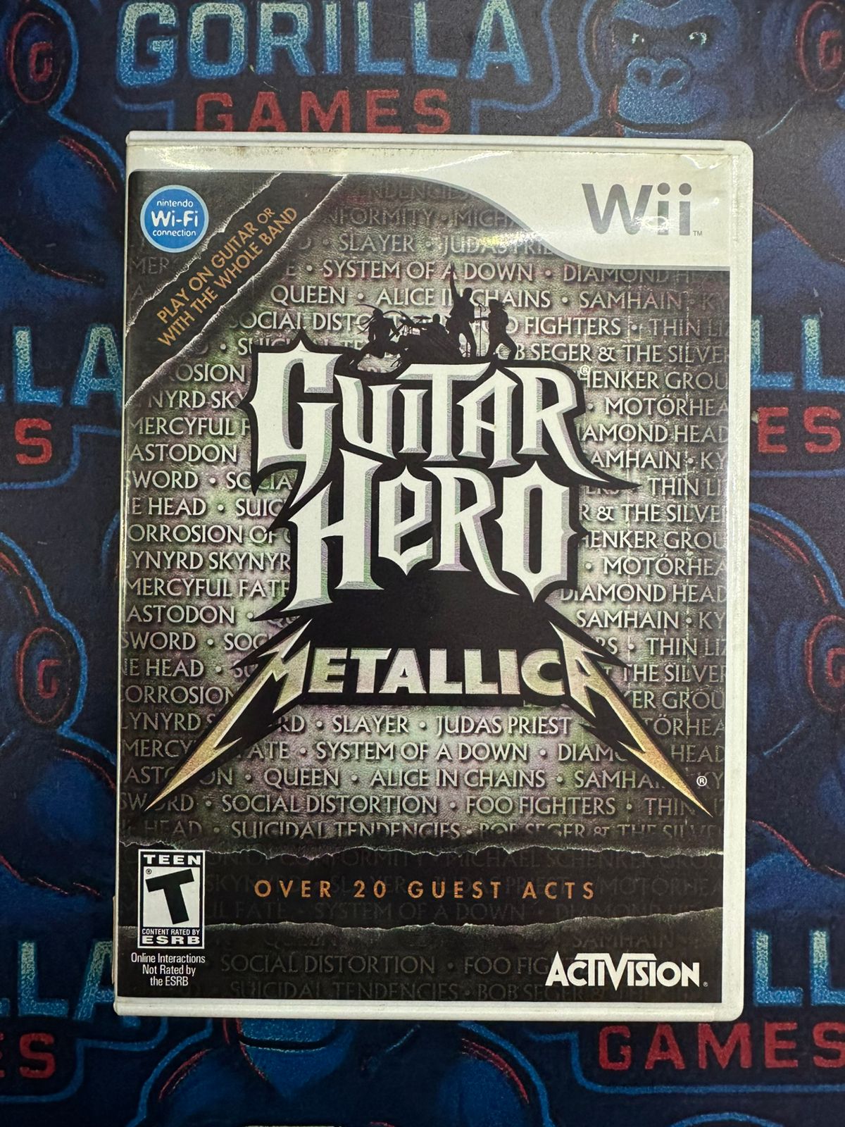 GUITAR HERO METALLIC - JUEGO WII