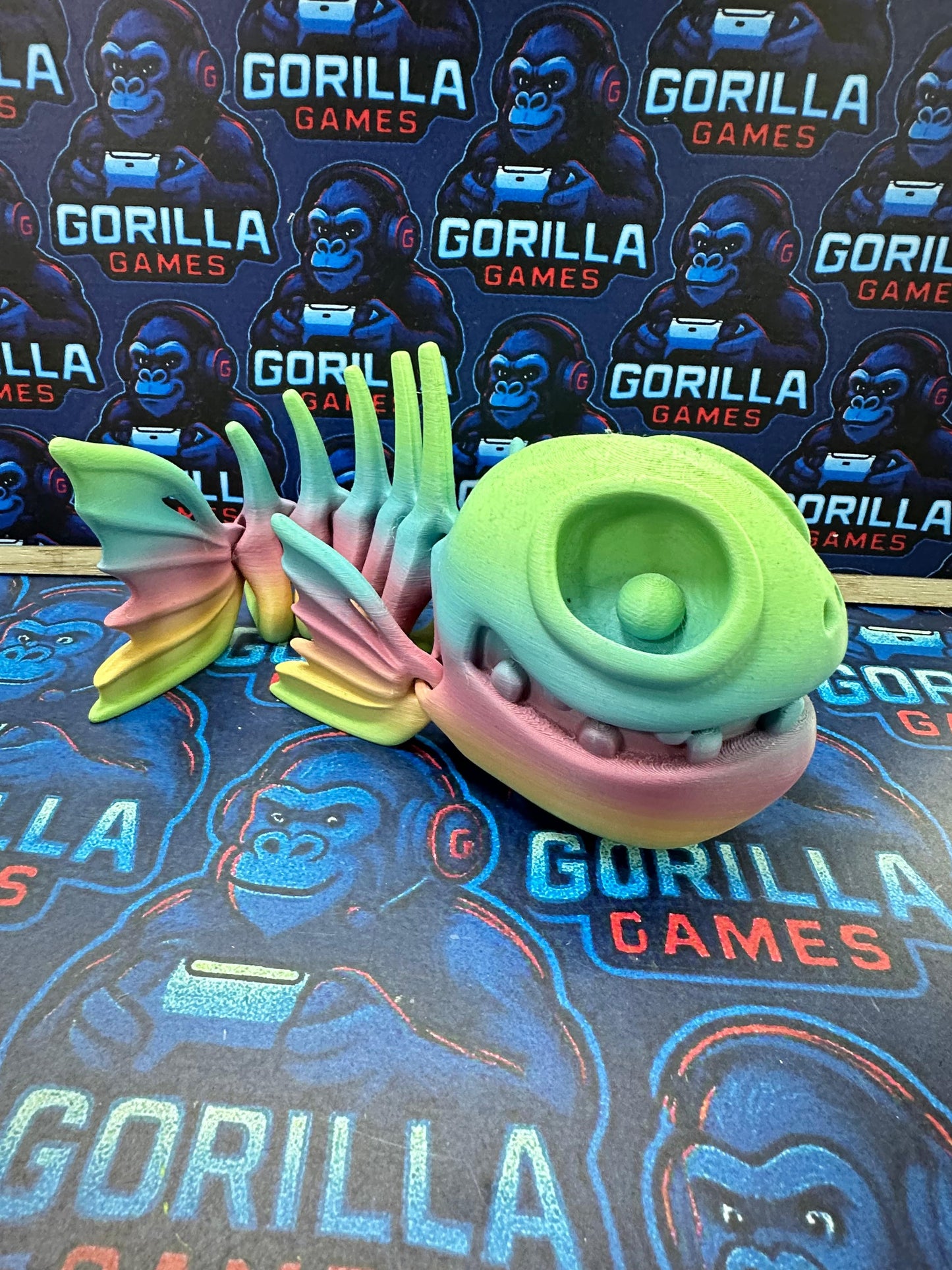 Impresión 3D piraña grande