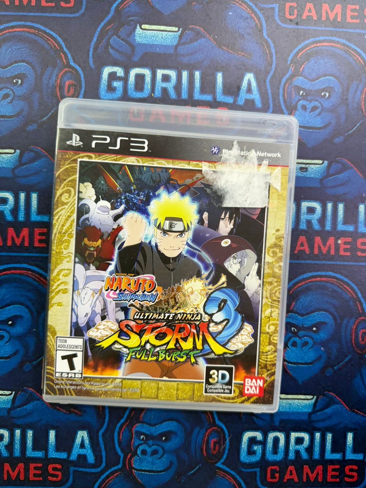 NARUTO ULTIMATE NINJA STORM FULL BURST - JUEGO PS3