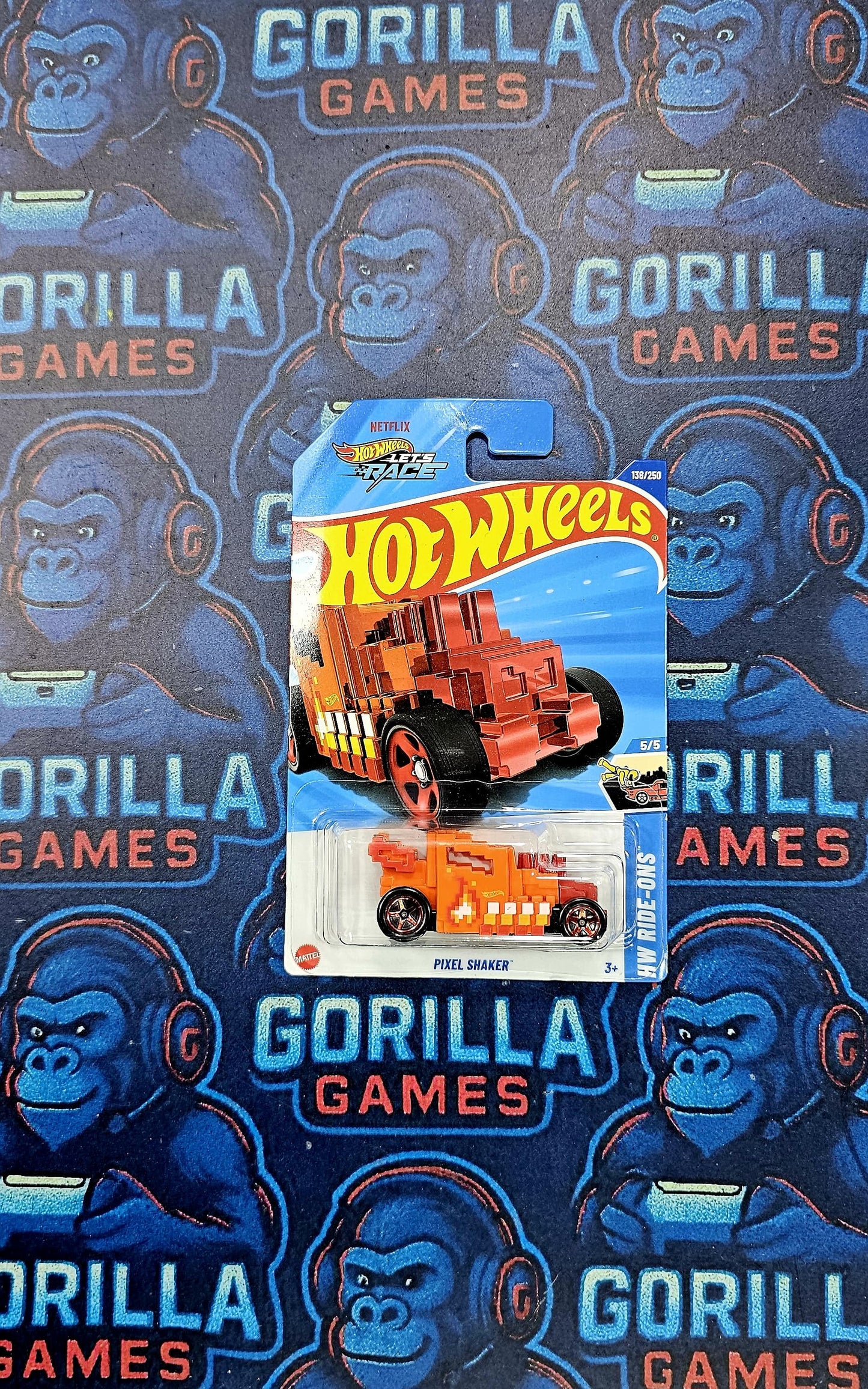 Hotwheels lets race - pixel shaker