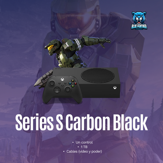 Xbox Series S Carbon Black 1TB (sobre pedido)