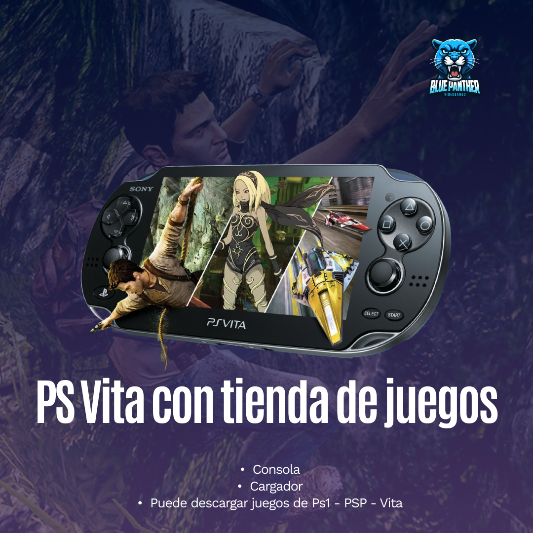 PS Vita con tienda de juegos