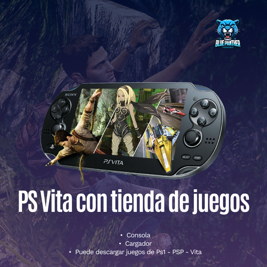 PS Vita  con tienda de juegos
