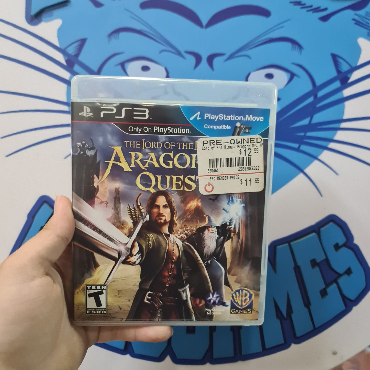 The lord of the ring Aragon quest - Playstation 3