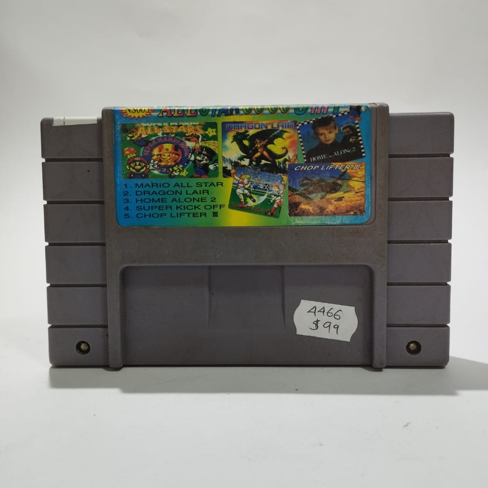 Multijuego 5 in 1 - Super Nintendo
