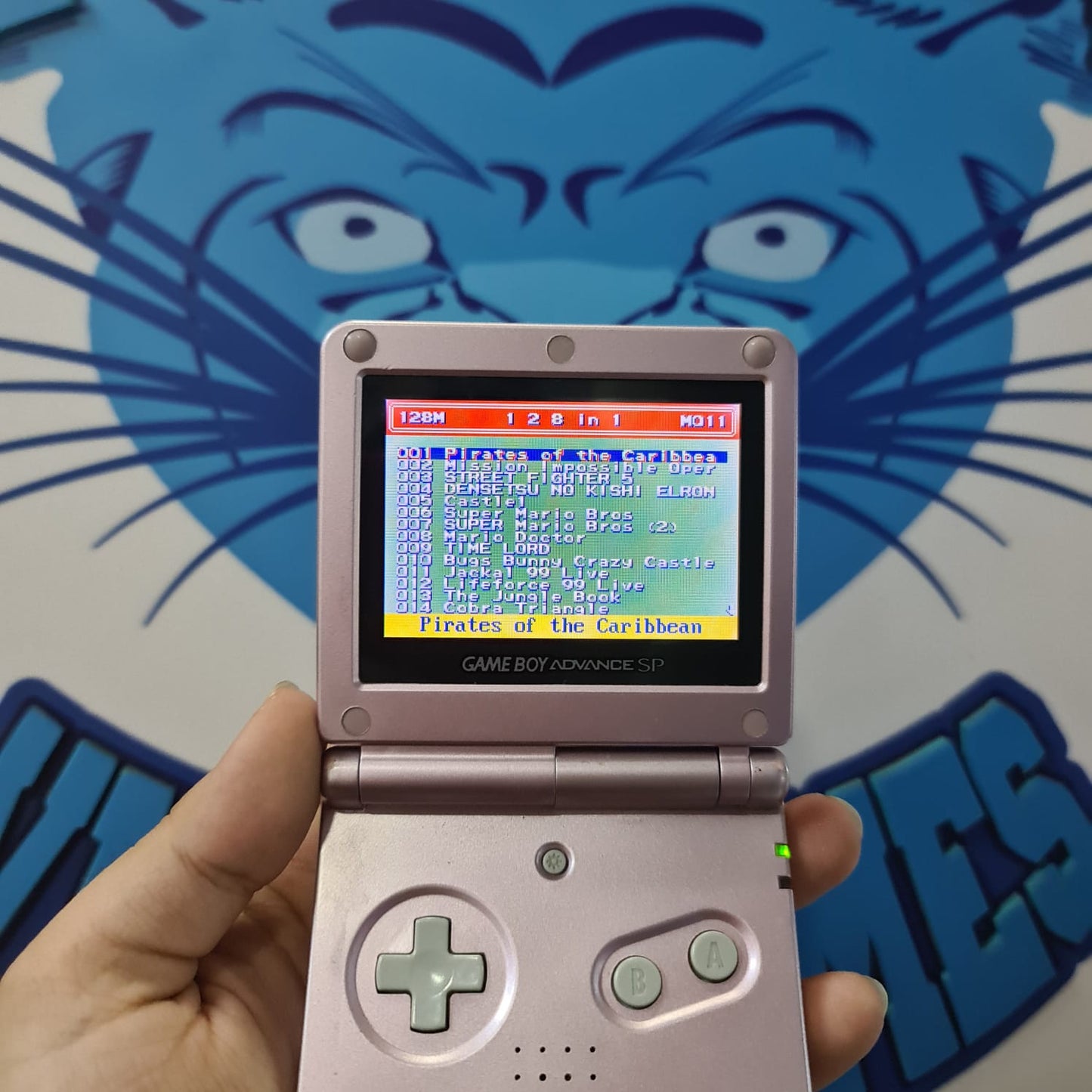 Multijuego 128 in 1 -Game boy Advance(196)