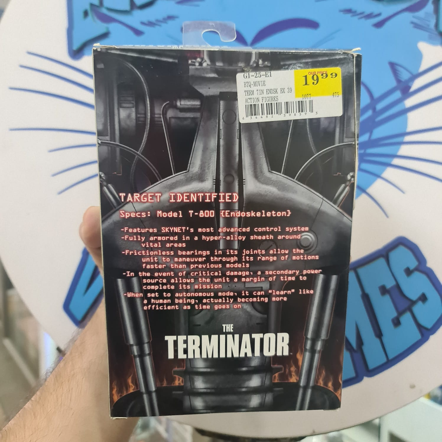 The terminator endoskeleton -Neca