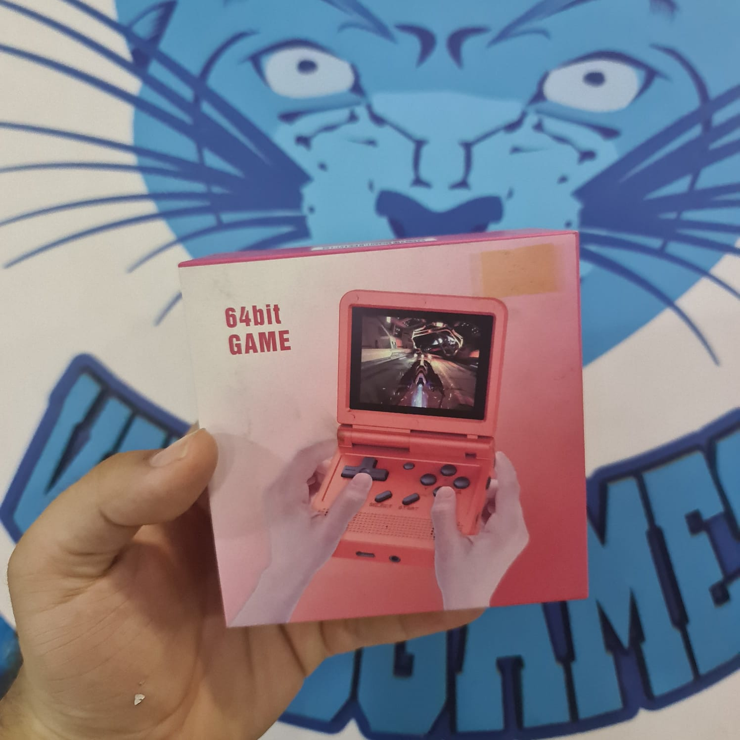 Consola Portable GAMEBIT64-Incluye 3000 juegos