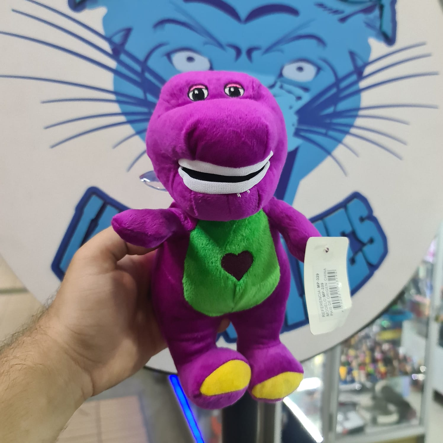 Barnie peluche