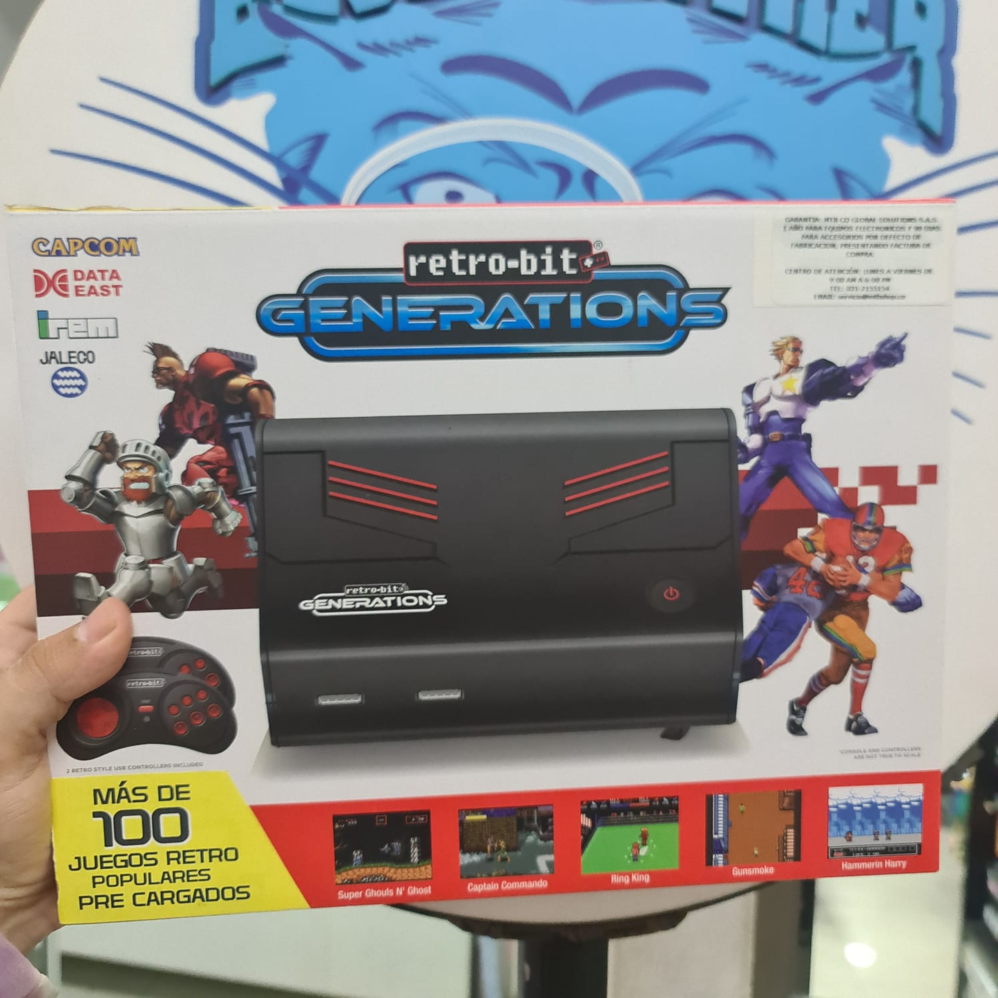 Retro Bit generations /100 Juegos licenciado