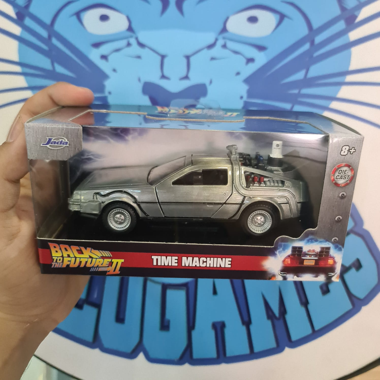 Carro jada toys 1/32 volver al futuro 2