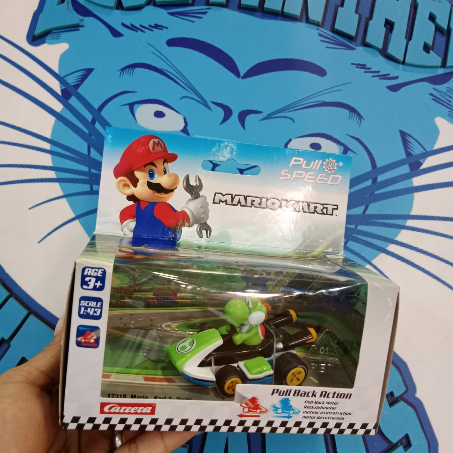 Carros Mario Kart scale 1/43 Carrera