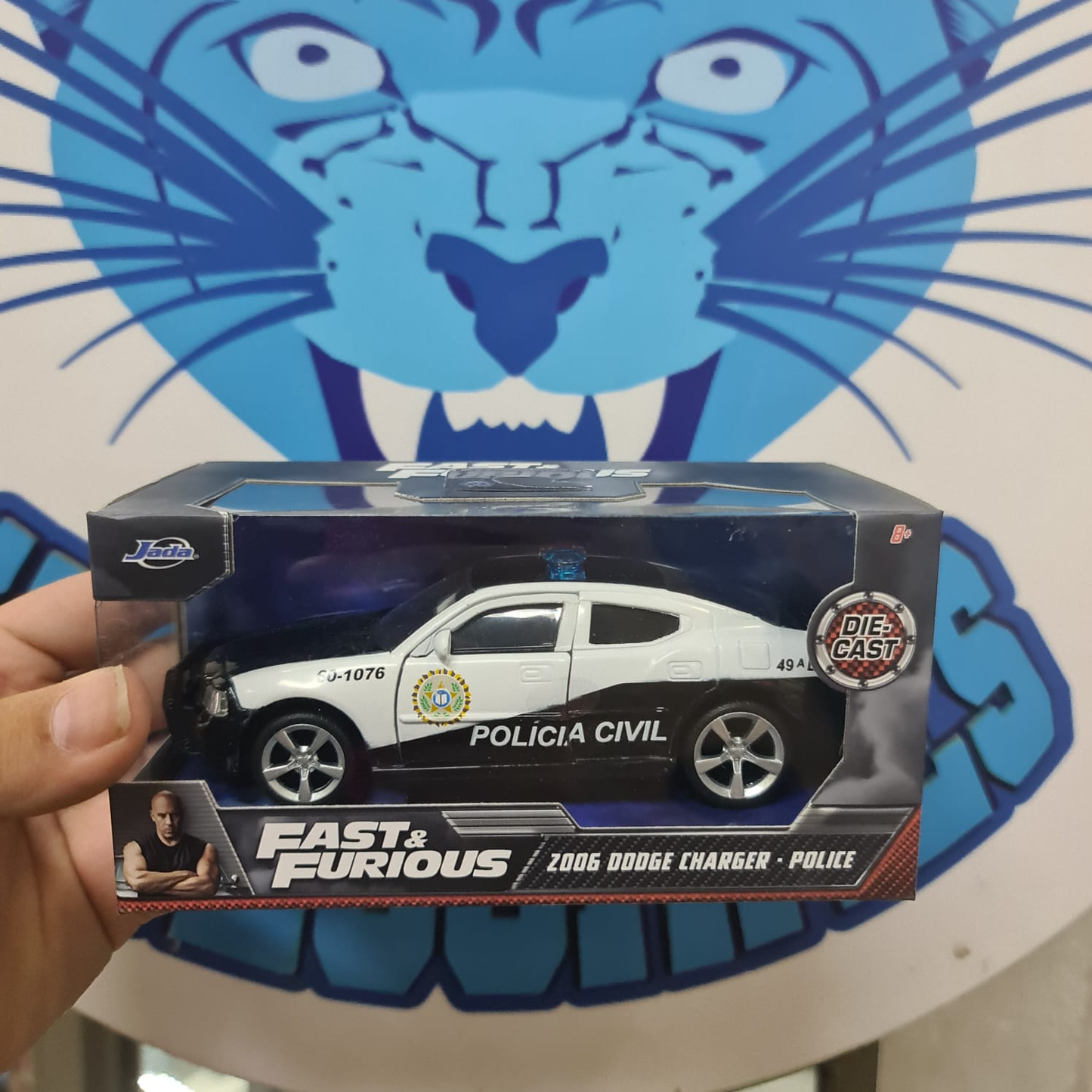 1/32 2006 dogde charger police Jada Toys