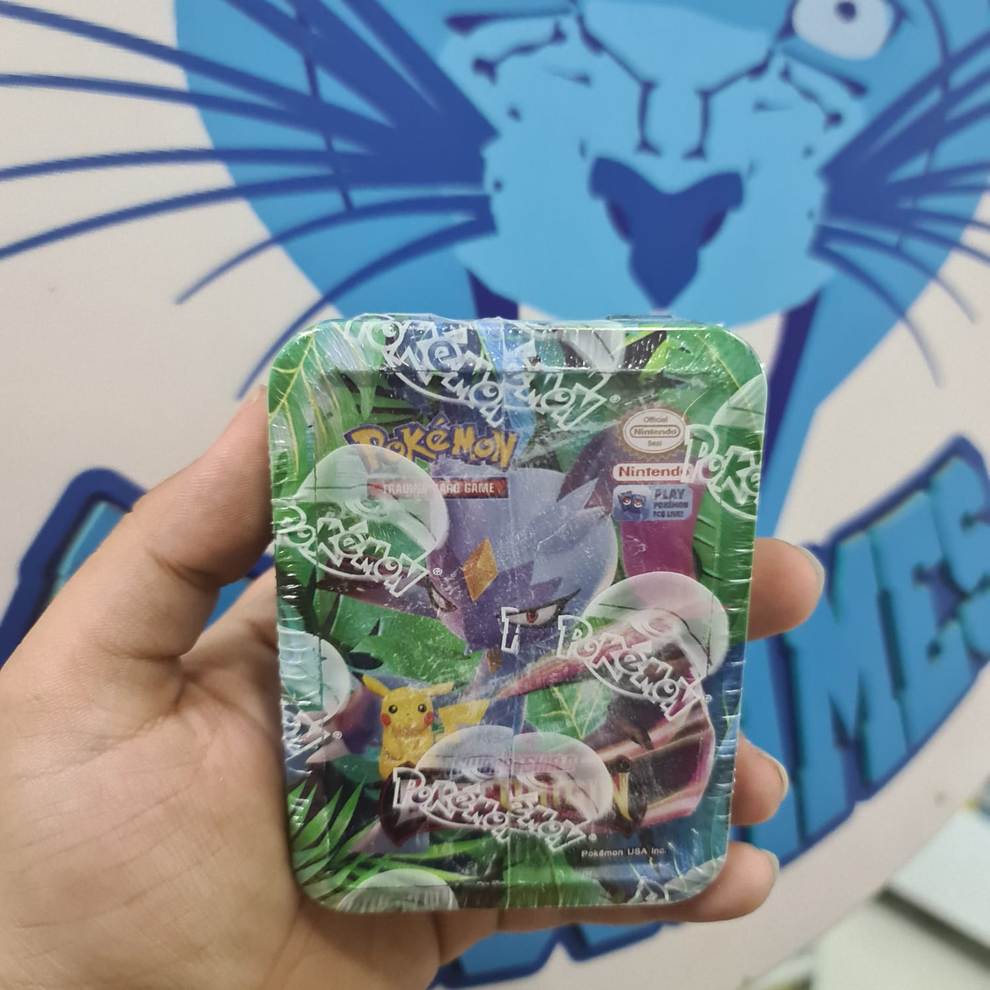 Carta edicion metalica x40 pokemon