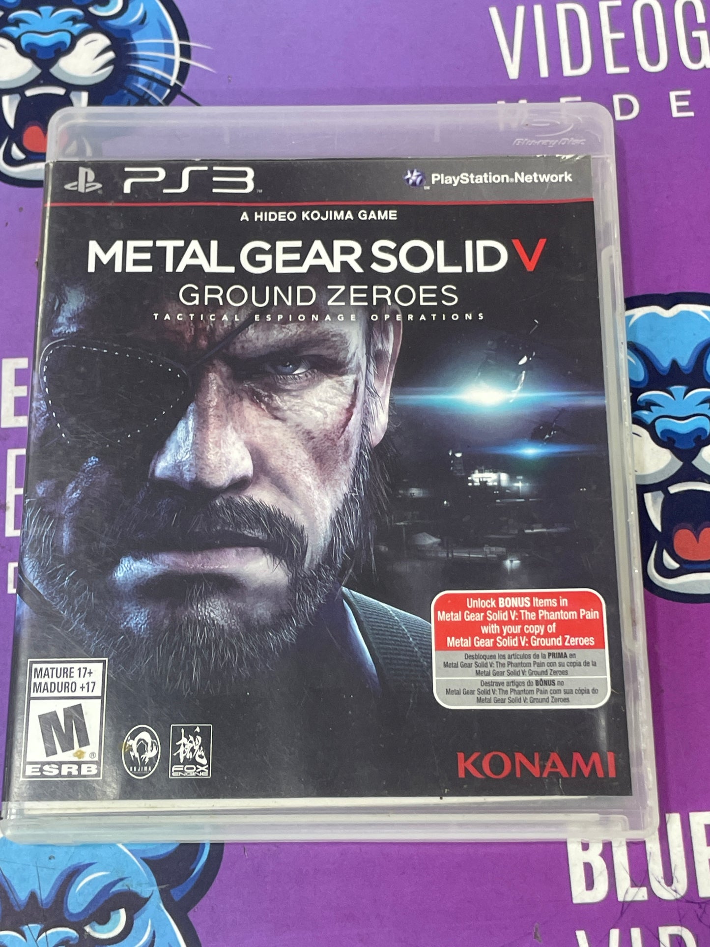 Metal gear solid V Ground Zeroes Usado