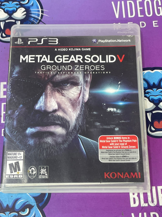 Metal gear solid V Ground Zeroes Usado