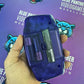 Game Boy Advance carcasa morada transparente