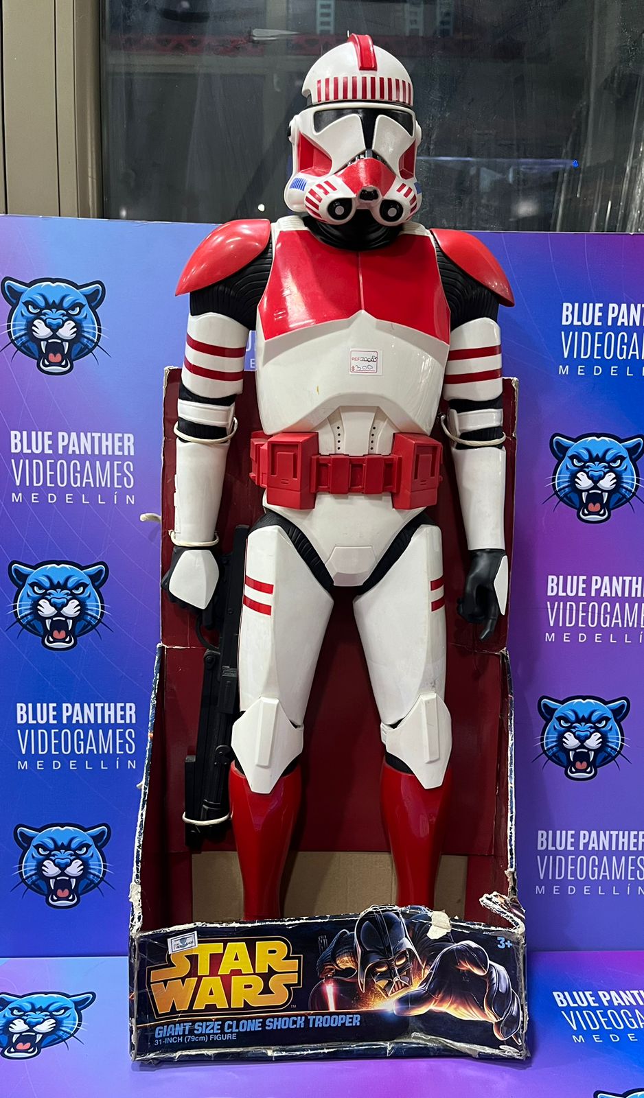 Shock Clone Trooper 79cm Rojo