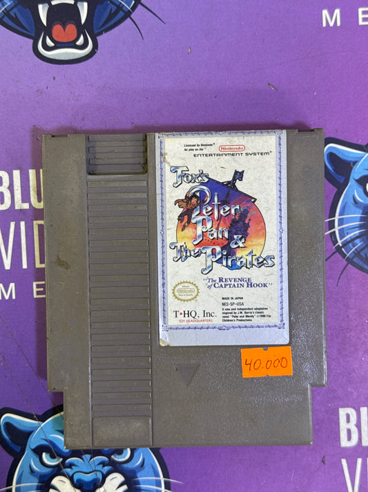 Peter pan y the pirates - nes