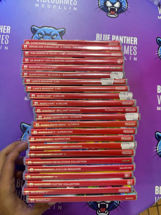 Juegos Nintendo Switch desde 70.000 c/u