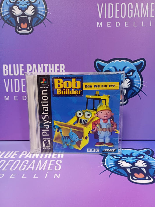 Bob The Builder - Playstation 1 Juego original label custom