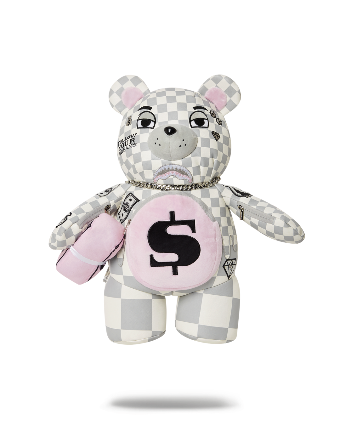 Oso mediano rosa - sprayground