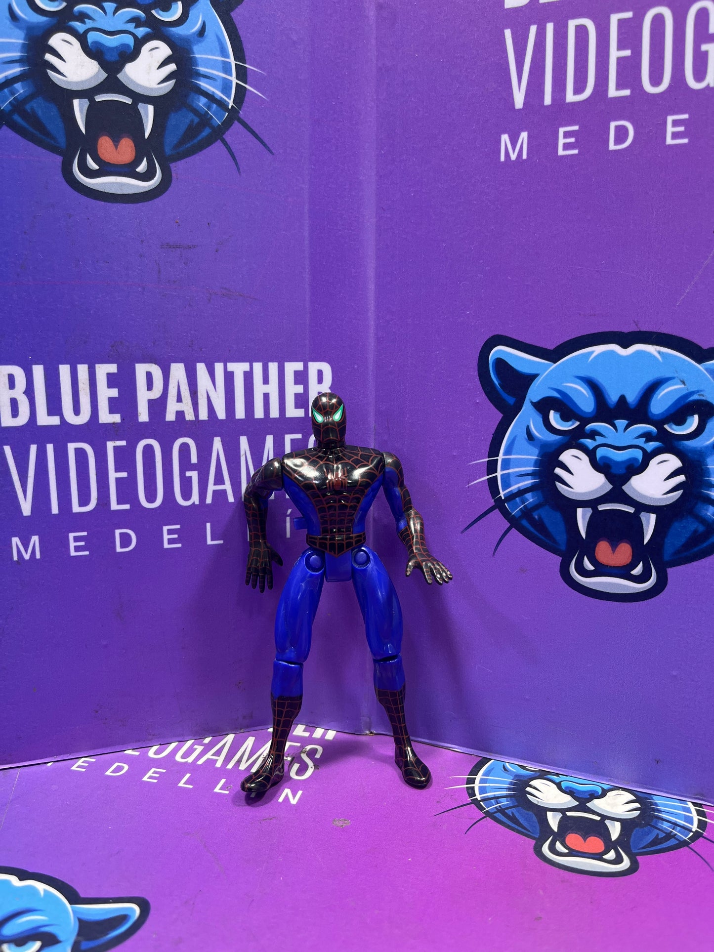 Spider-Man Azul Vintage