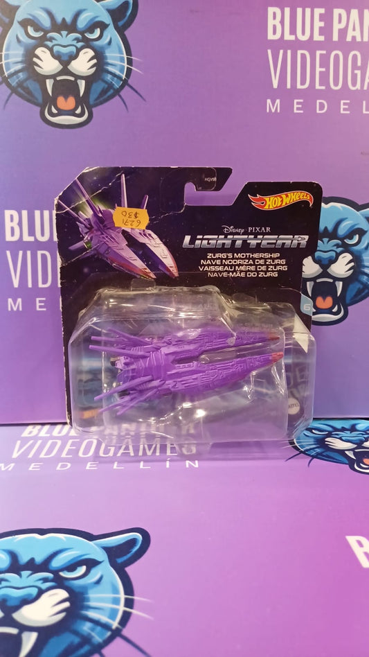 Disney Hotwheels Nave Morada