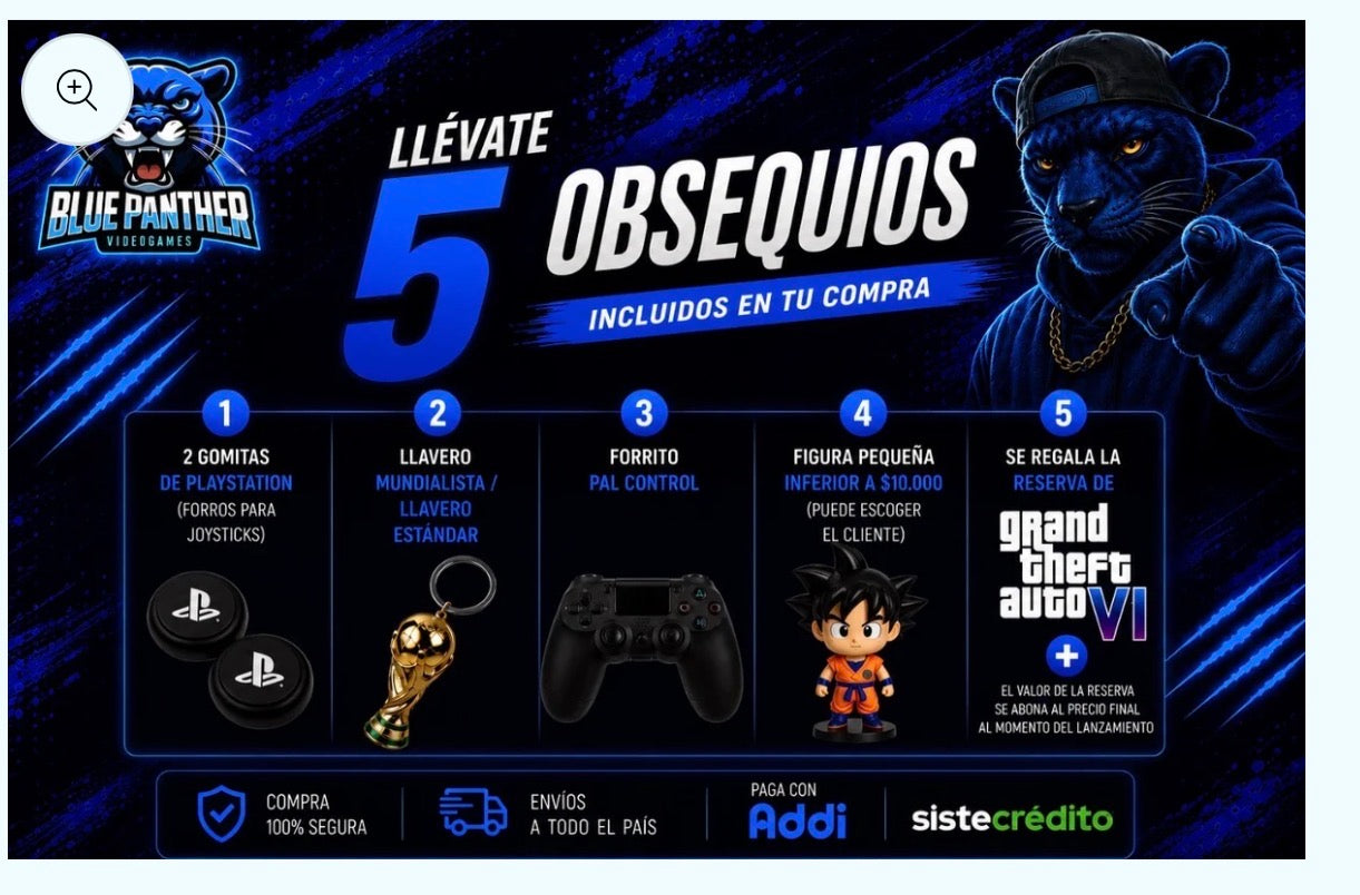 PlayStation Slim Usada 1 TB con 16 juegos y 5 obsequios