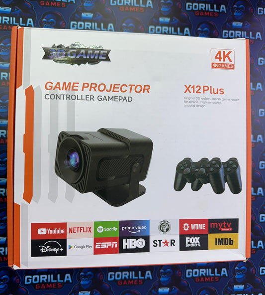 Proyector con videojuegos