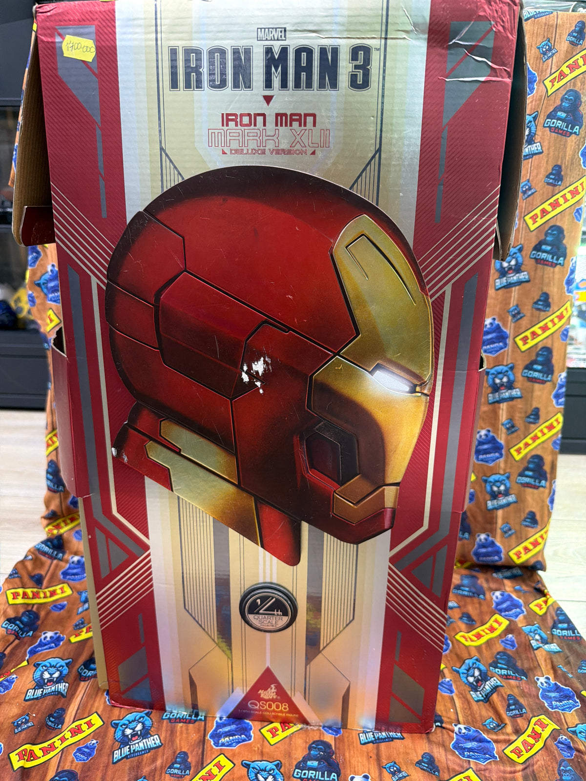 QMX Iron Man Mark XLII 1/4 Scale Iron Man 3 Figura Coleccionable
