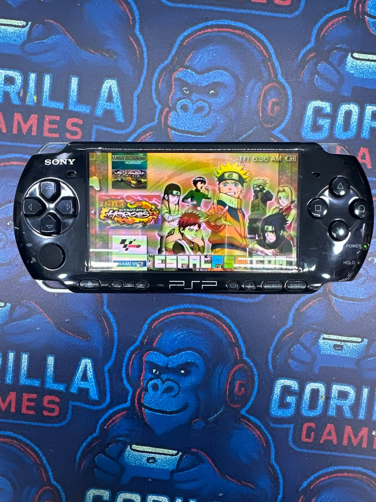 PSP programada 18 juegos