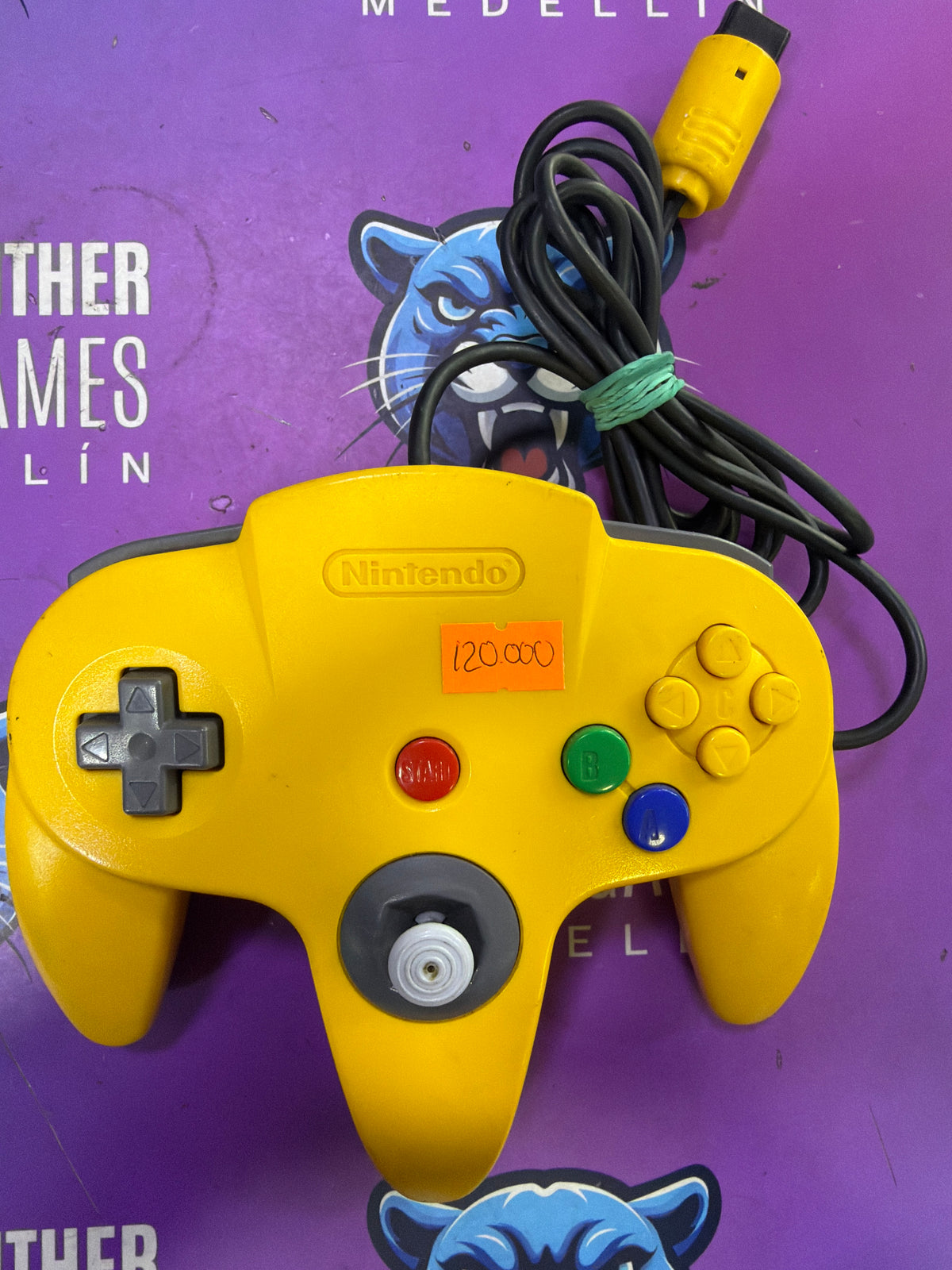 Control N64 Amarillo