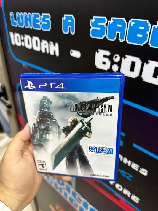 Final Fantasy Remake - Playstation 4