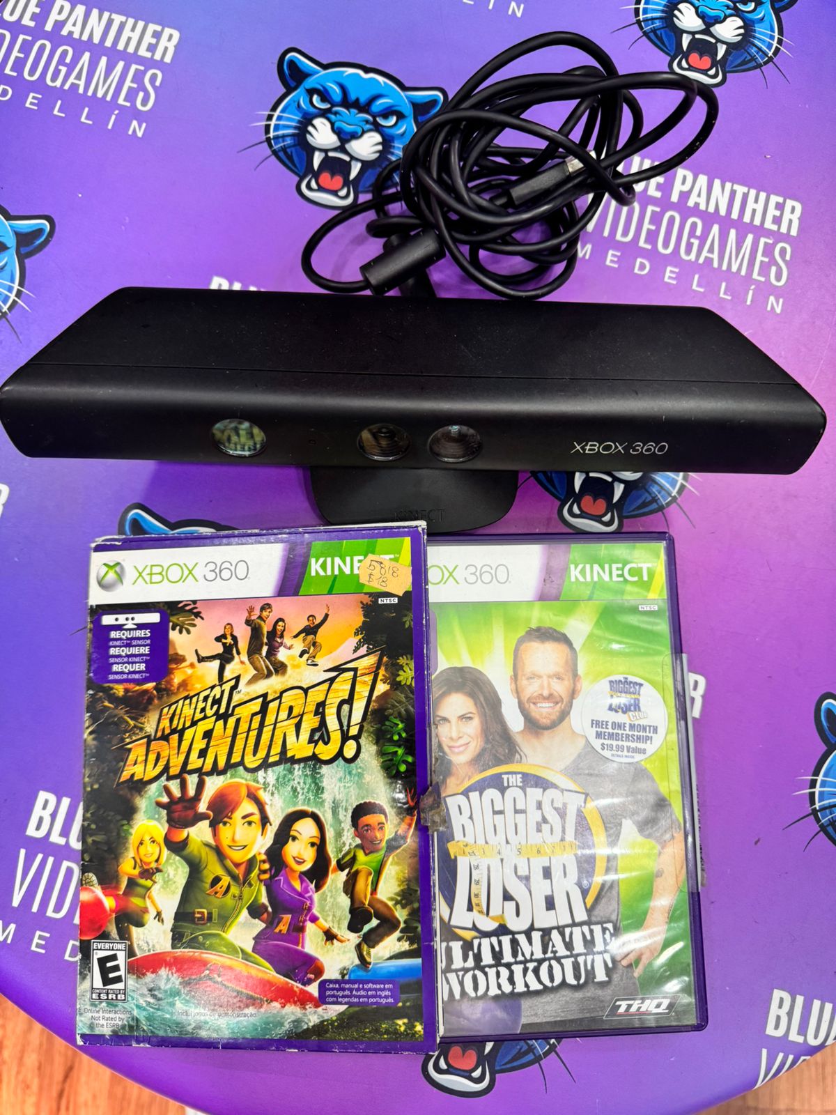 Combo 1 Kinect + 2 juegos – bluepanthervideogames