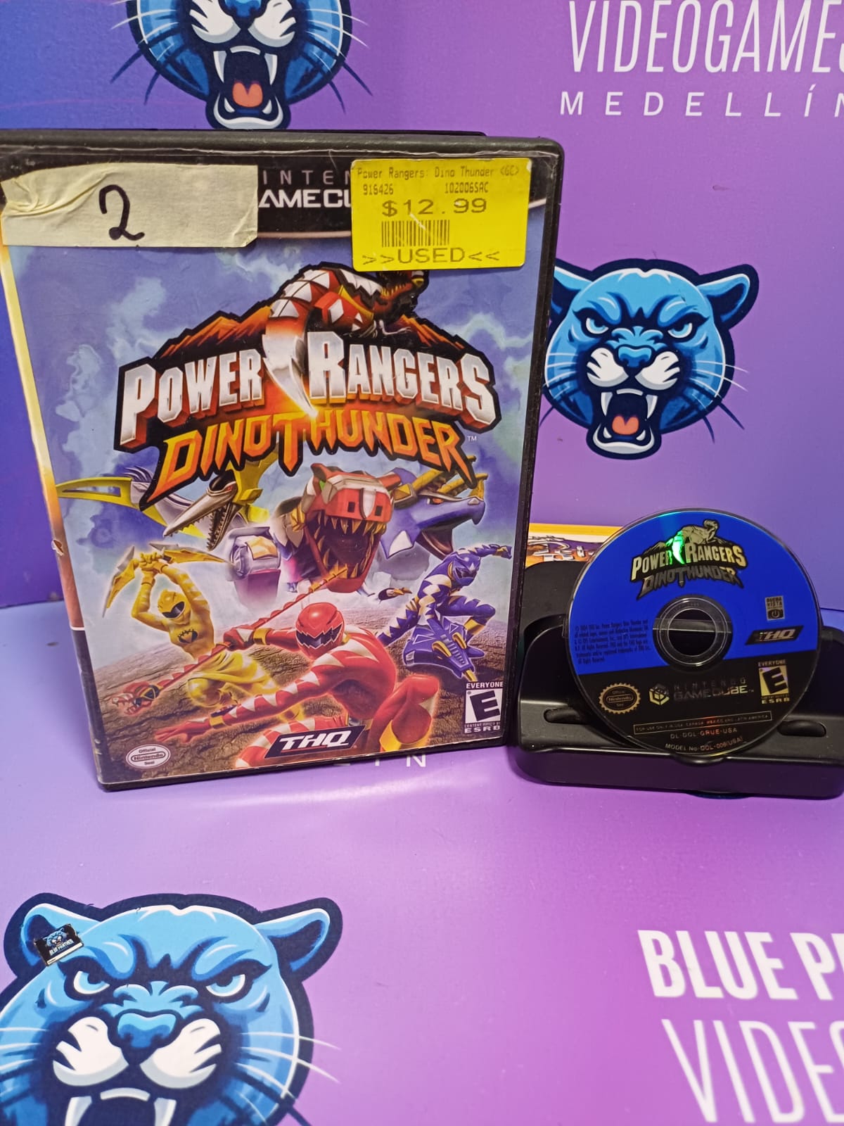 Power Rangers Dino Thunder - Game Cube – bluepanthervideogames