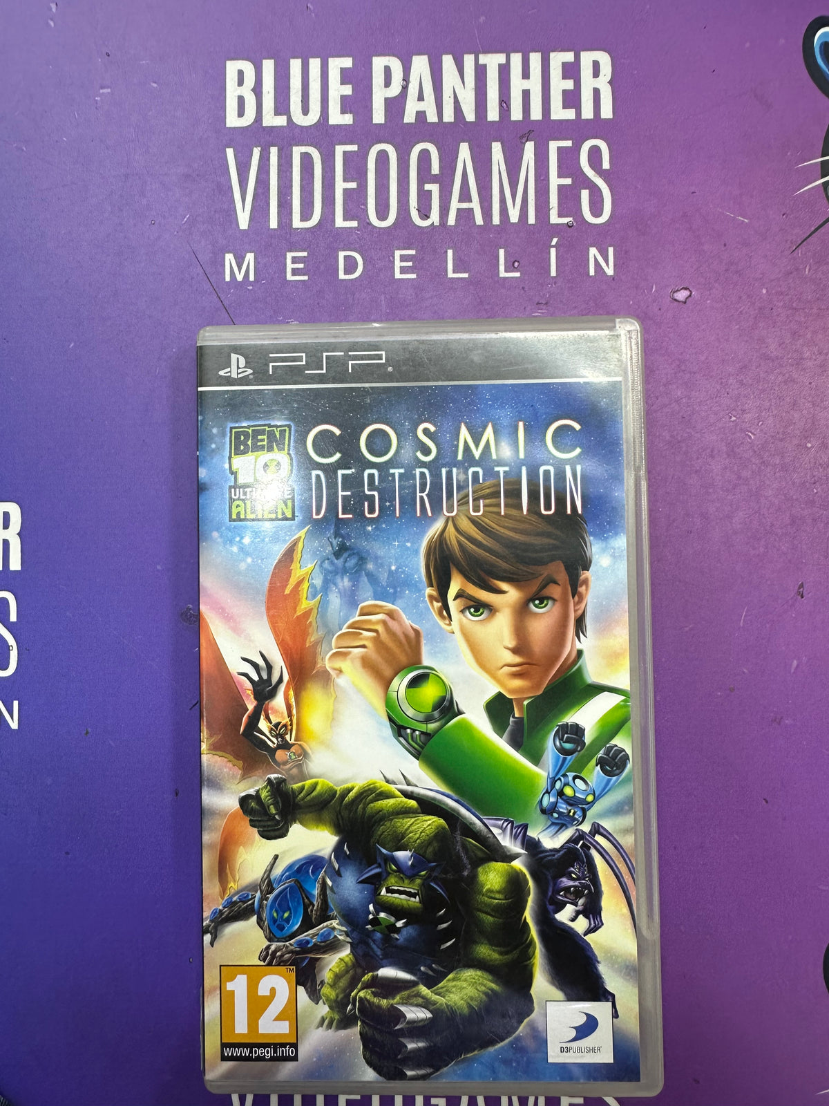 Ben 10 alien Cosmic destruction psp